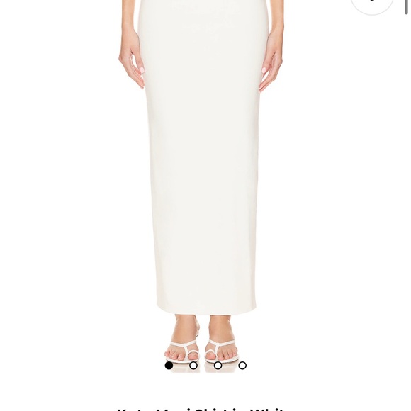 Dresses & Skirts - Lovers and Friends Kate Imani White Maxi Skirt